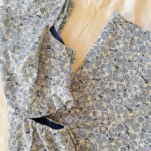 HTF Anthropologie Violetta Eyelet Jumpsuit - Picture 7 of 8